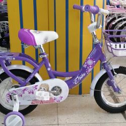 BMX 12 16 PURPLE FLOWER